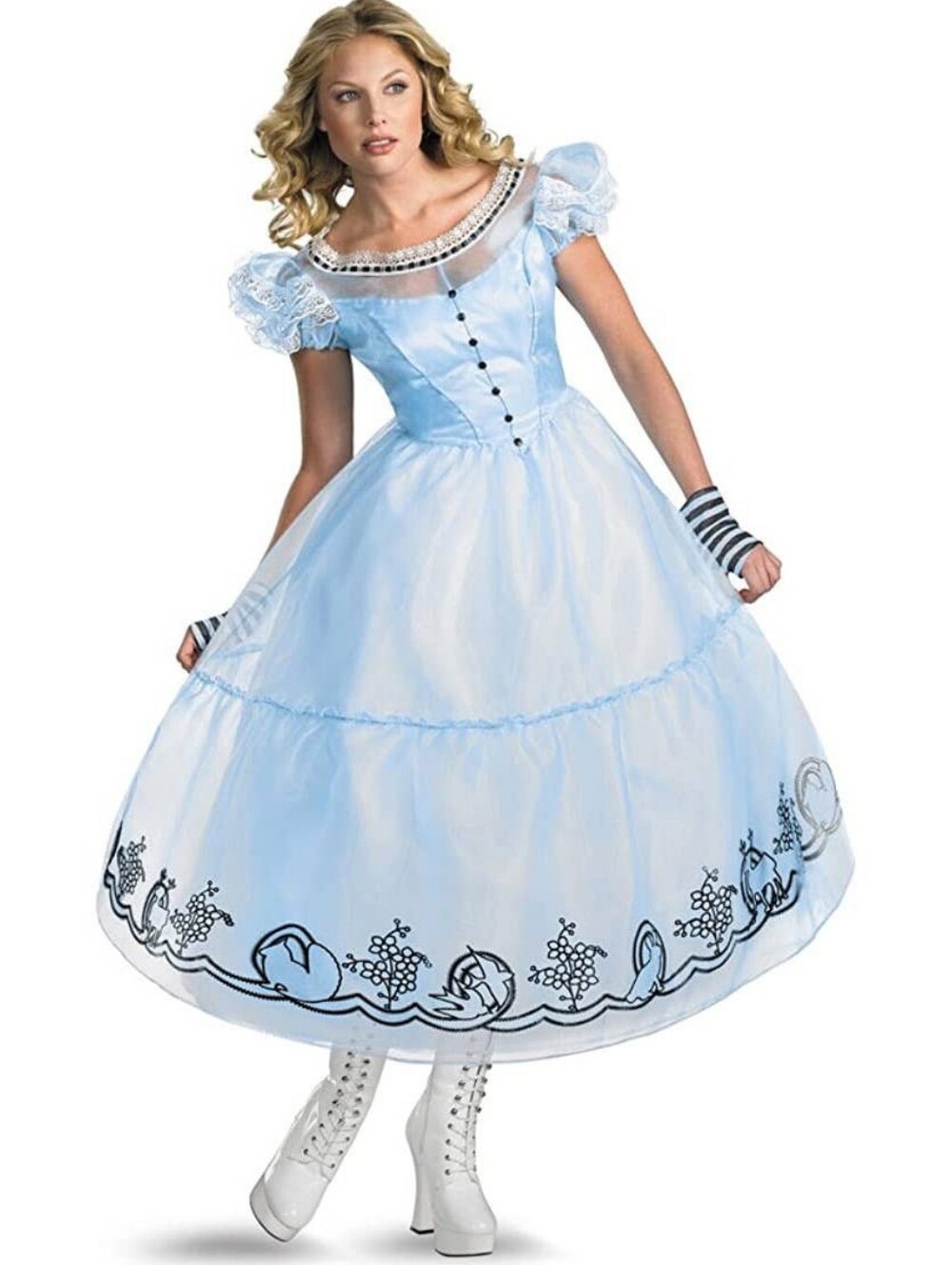 Disney Alice in Wonderland Alice deluxe Halloween costume